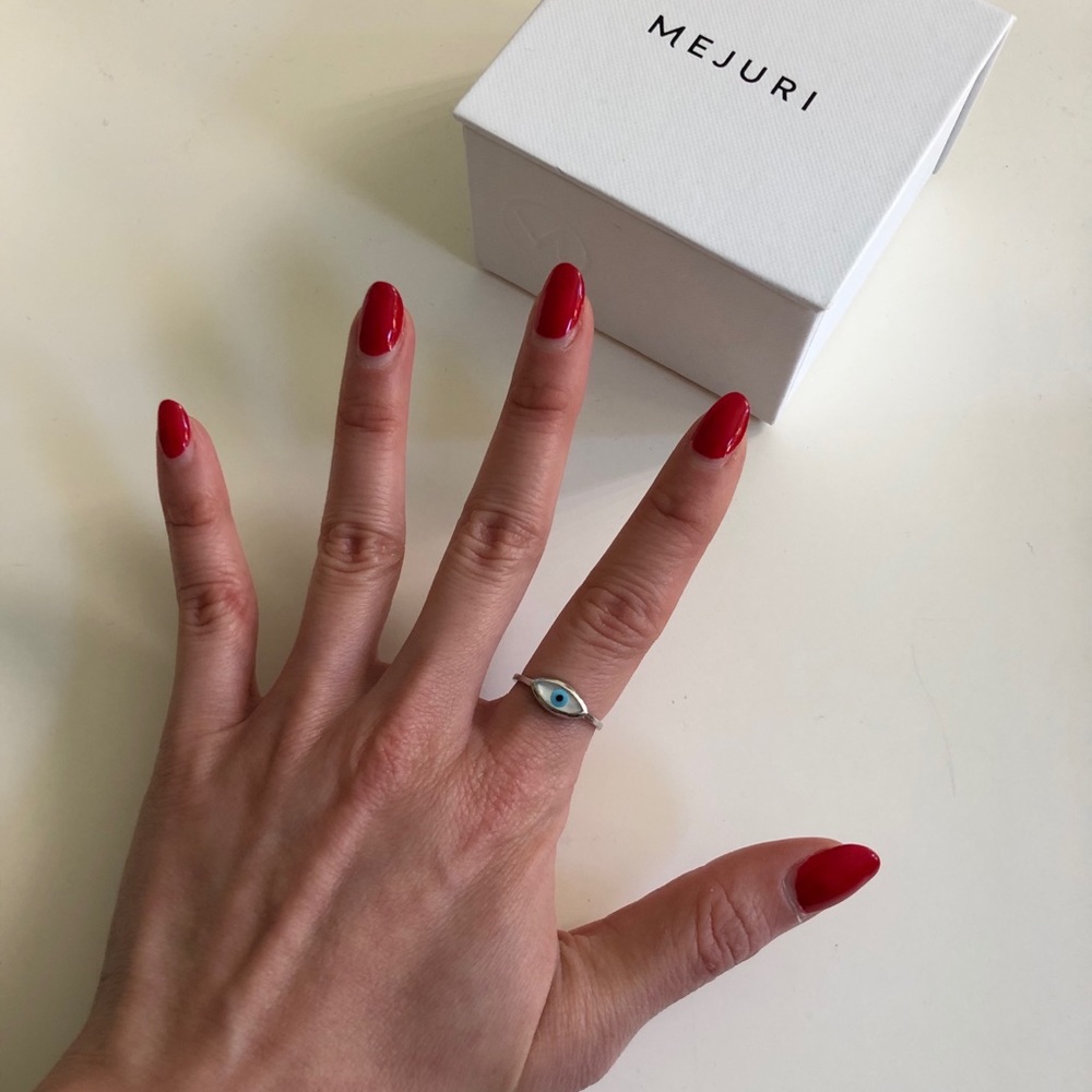 Mejuri Evil Eye Ring